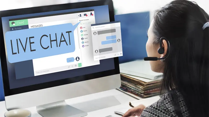 live chat system