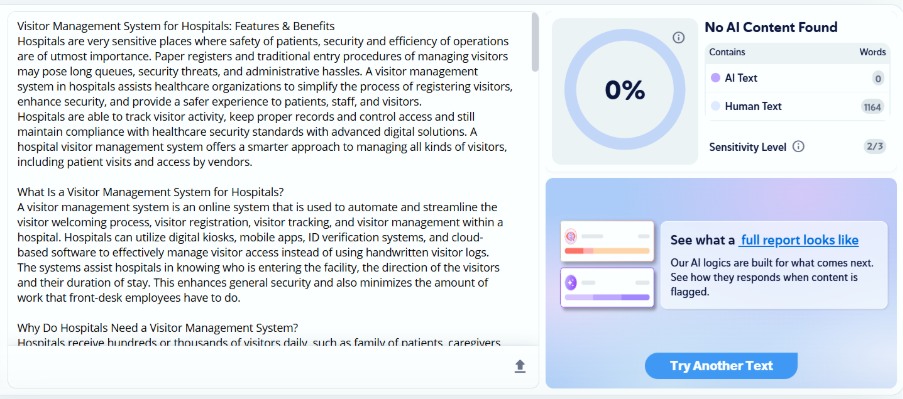 Visitor Management System for Hospitals: Features & Benefits